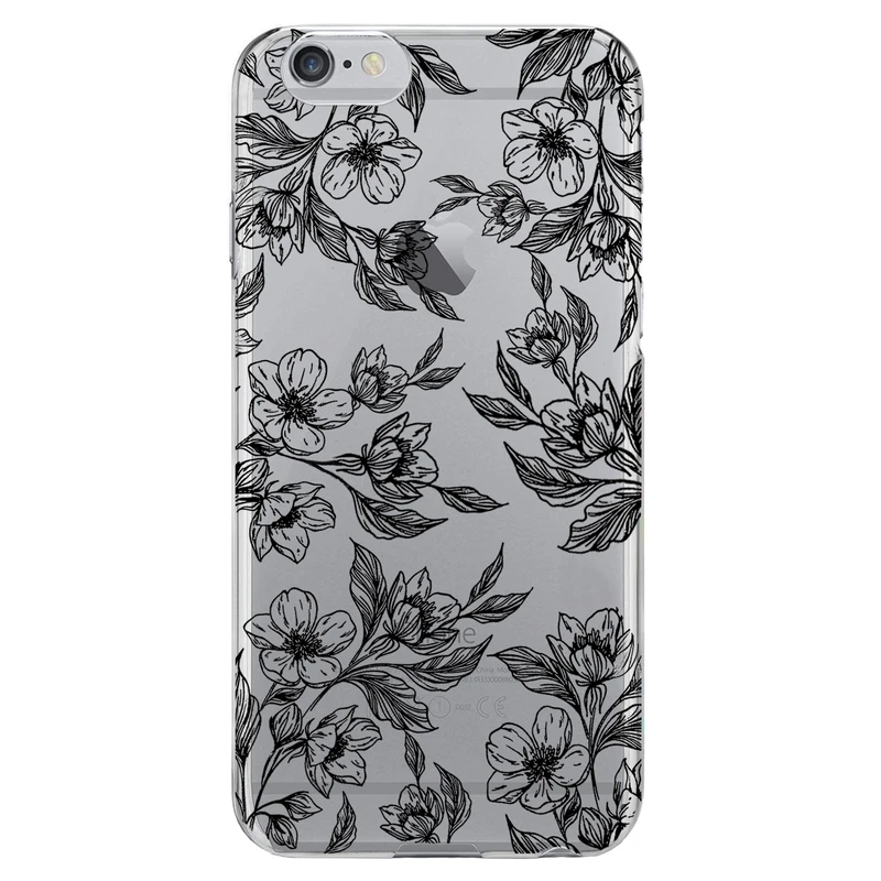 کاور مگافون طرح گل مدل C50-B مناسب برای گوشی موبایل اپل iPhone 6 Plus / 6S Plus