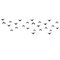 استیکر دیواری باروچین مدل پرنده های زیبا کد 4102