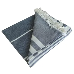 حوله استخری نساجی هنر یزد مدل خطی ریشه دار سایز 70×145 سانتی متر