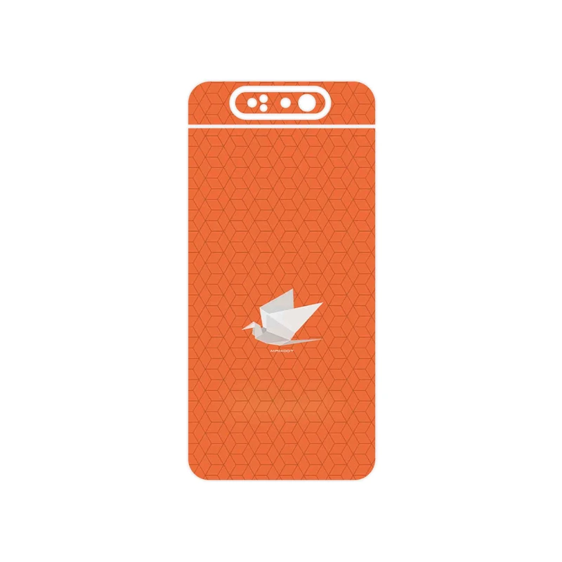 برچسب پوششی ماهوت مدل Minimalist origami bird مناسب برای گوشی موبایل سامسونگ Galaxy A80