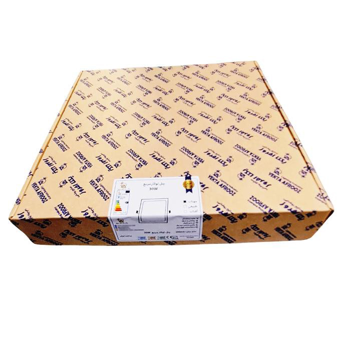 پنل ال ای دی 30 وات یکتا افروز مدل توکار مجموعه 2 عددی