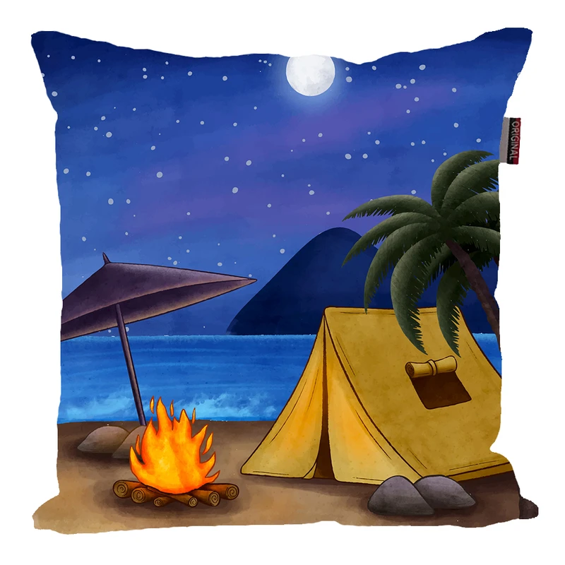 کوسن مدل کمپ چادر ساحلی کمپینگ Tent Camping Beach کد KO499