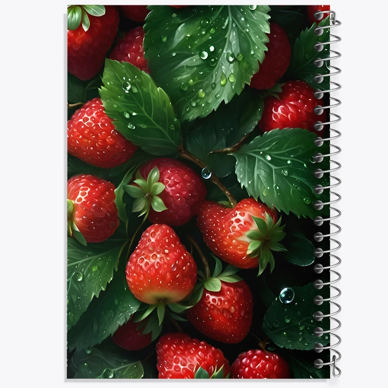 دفتر نقاشی 50 برگ خندالو طرح توت فرنگی کد F6756