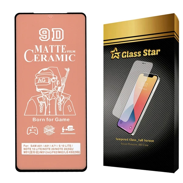 محافظ صفحه نمایش سرامیکی مات گلس استار مدل CAGA مناسب برای گوشی موبایل سامسونگ Galaxy Note20 5G