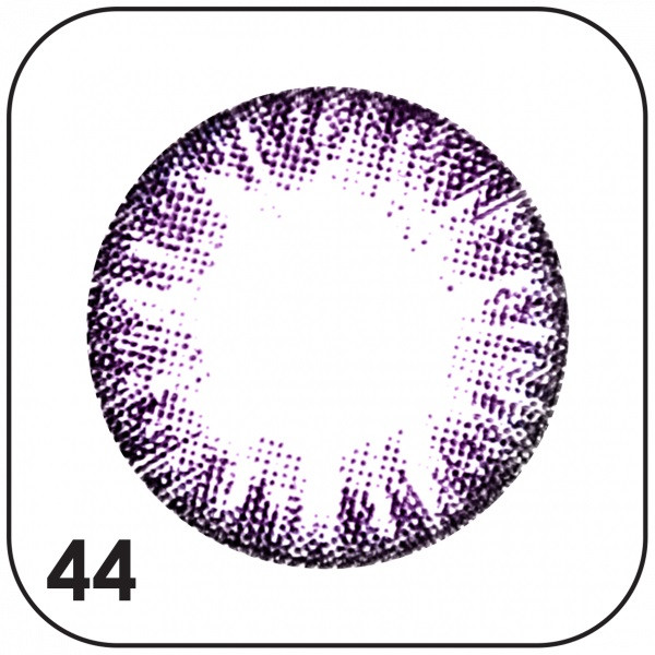 لنز چشم بیوتی مدل روزانه شماره 44 رنگ بنفش تیره