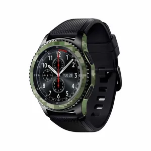 MAHOOT Army-Green-Pixel Cover Sticker for Samsung Galaxy Gear S3 Frontier Smartwatch