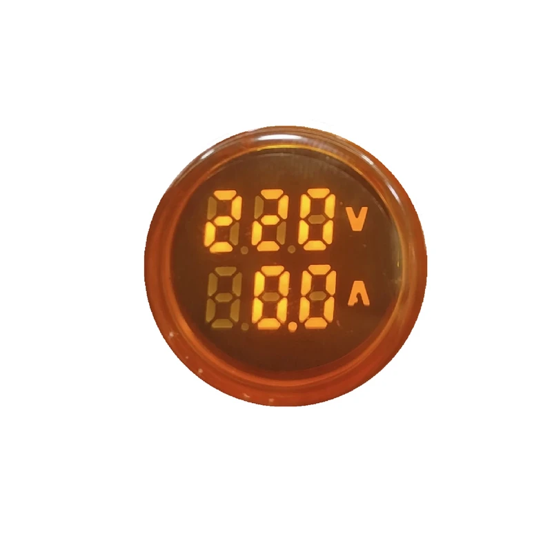 چراغ سیگنال ولتمتر و آمپرمتر جی بی اچ کد JBH/DI22-VA-R-Y