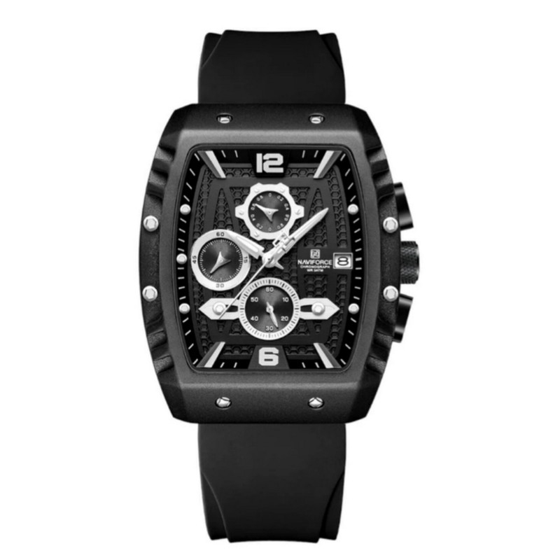 ساعت مچی عقربه‌ای مردانه کوارتز نیوی فورس مدل کرنوگراف کد 8025