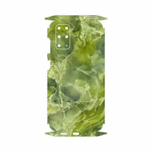 MAHOOT Green Crystal Marble-FullSkin Cover Sticker for Samsung Galaxy S20 Plus