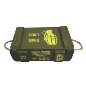 جعبه هدیه مدل جعبه مهمات madiz طرح نارنجک کد03