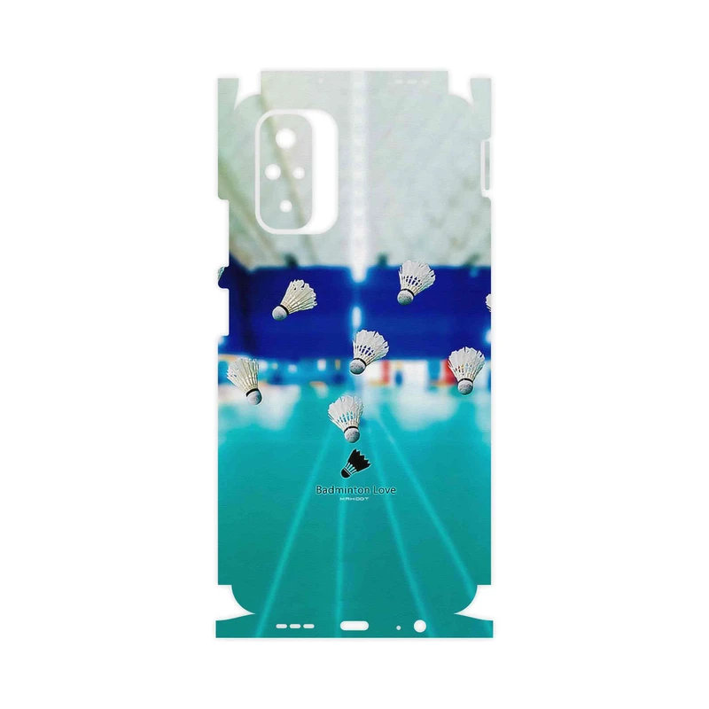 برچسب پوششی ماهوت مدل Badminton-FullSkin مناسب برای گوشی موبایل شیائومی Redmi Note 10