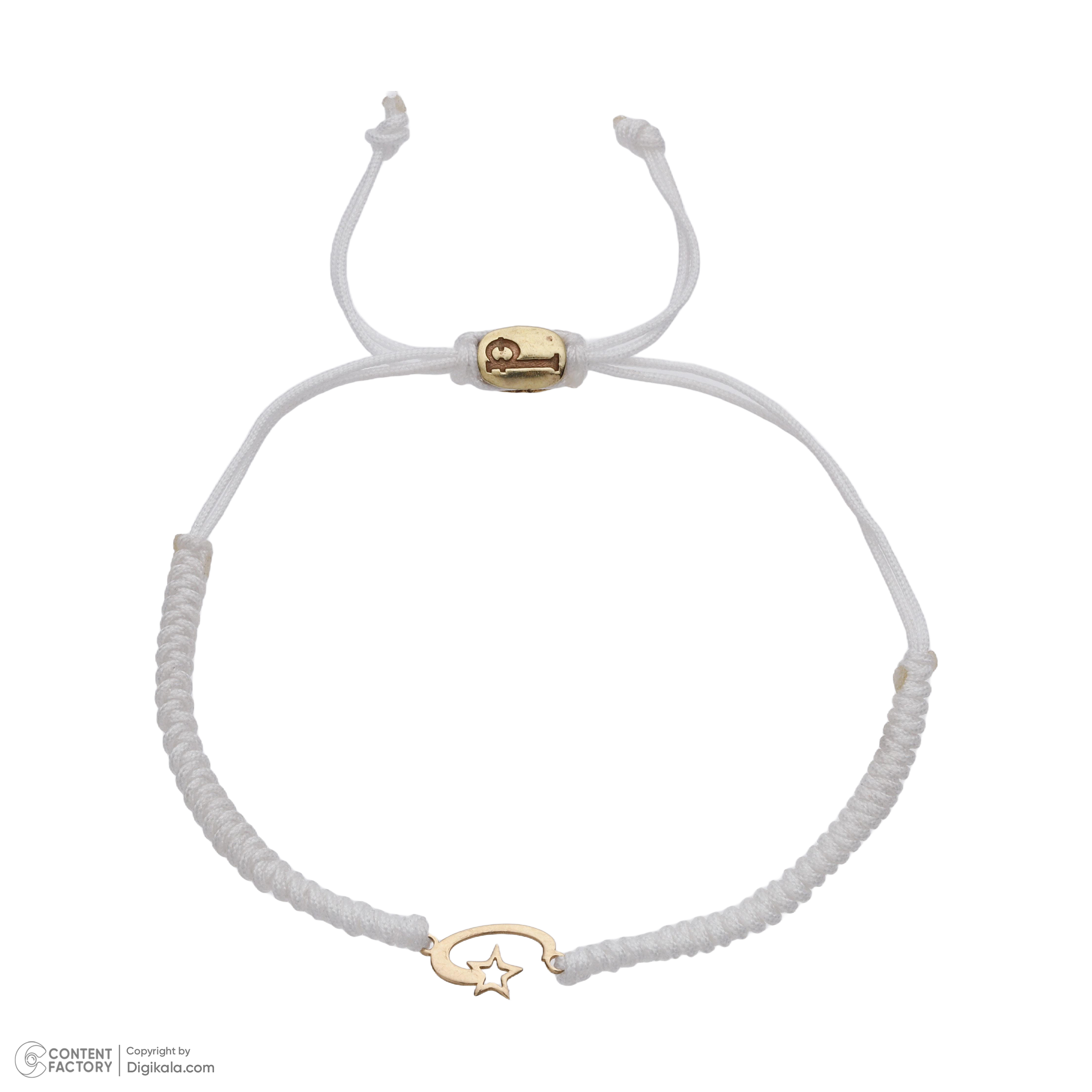 دستبند طلا 18 عیار زنانه پرسته مدل wbb1087 -  - 2