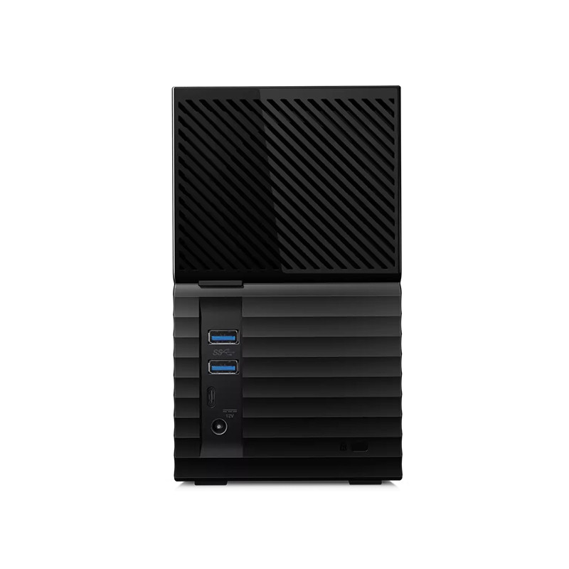 هارد اکسترنال وسترن دیجیتال مدل WD MYBOOK DUO 24TB ظرفیت 24 ترابایت دارای رابط USB Type-A 3.1
