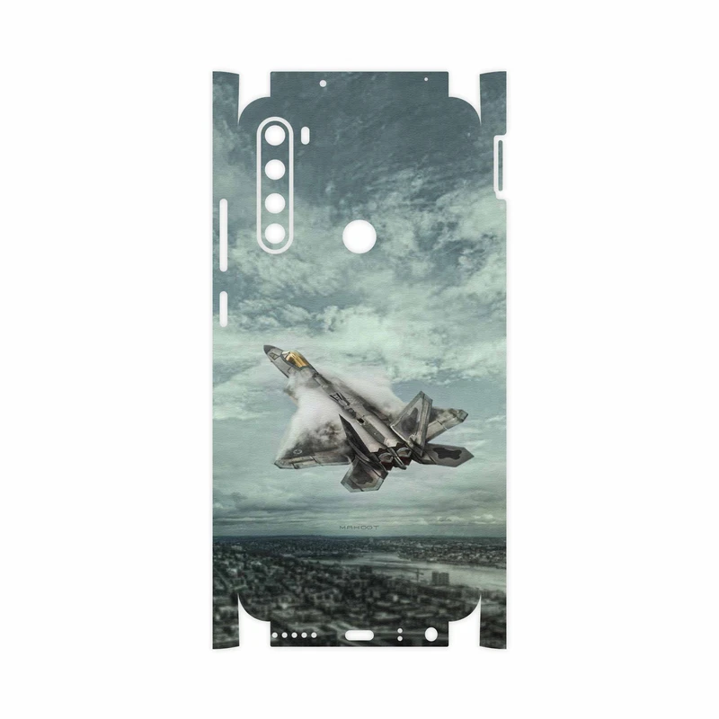 برچسب پوششی ماهوت مدل F-22 Raptor-FullSkin مناسب برای گوشی موبایل شیائومی Redmi Note 8