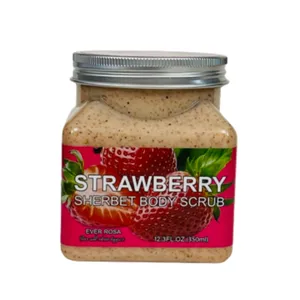 اسکراب لایه بردار پوست اور رزا مدل strawberry حجم 350 میلی لیتر