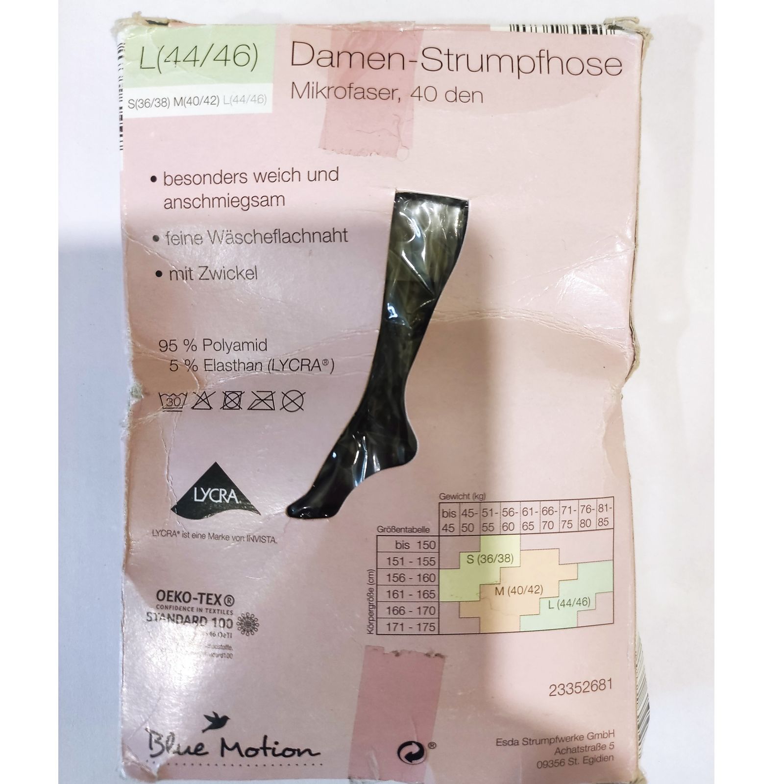 جوراب شلواری زنانه بلو موشن مدل mikrofaser17 -  - 3