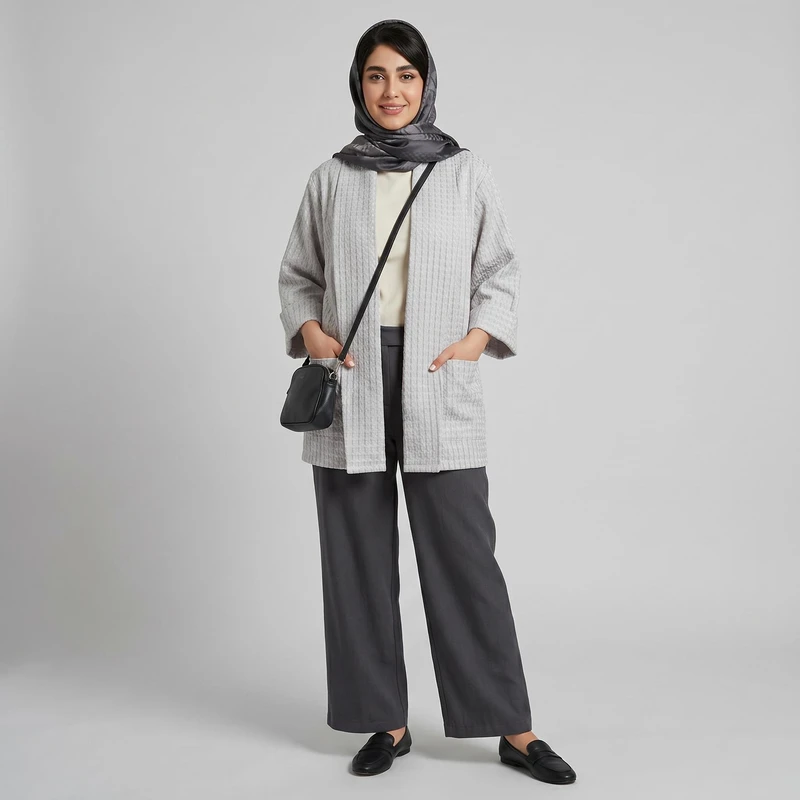 مانتو زنانه دل آویز مدل M302