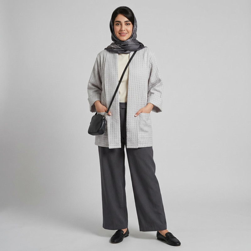 مانتو زنانه دل آویز مدل M302