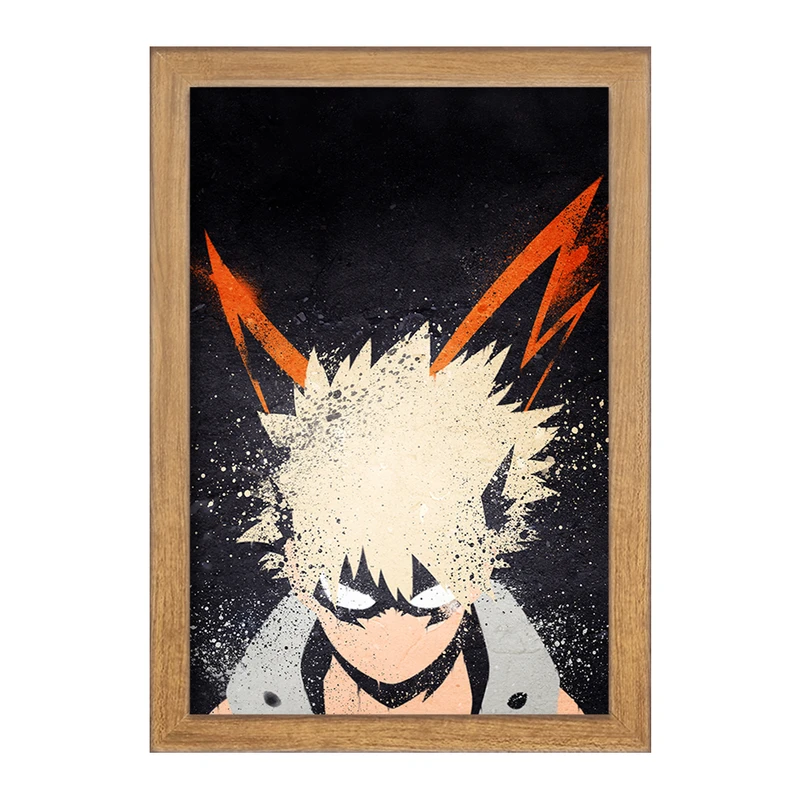 تابلو خندالو مدل باکوگو انیمه آکادمی قهرمان من  کد 16123