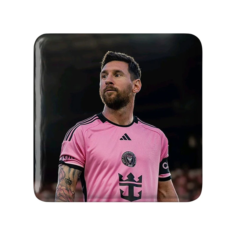 پیکسل خندالو طرح لیونل مسی مدل مربعی کد 36471