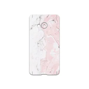 MAHOOT  Blanco-Pink-Marble Cover Sticker for HTC U Play