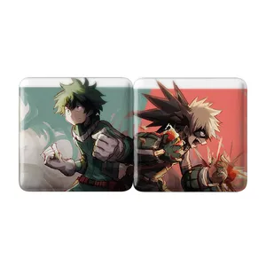 مگنت خندالو مدل دکو و باکوگو انیمه آکادمی قهرمان من My Hero Academia کد A218 مجموعه 2 عددی