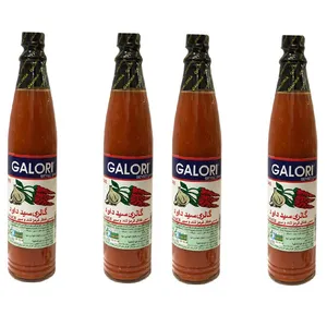 سس فلفل قرمز تند سیر گلوریا سید داود حجم 88 میلی لیتر بسته 4 عددی