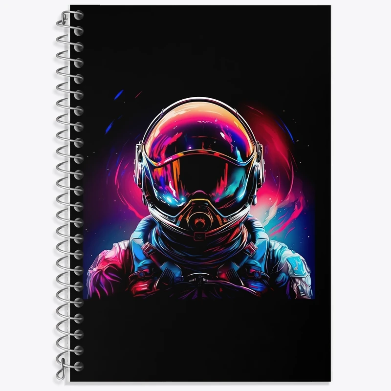 دفتر لغت 50 برگ خندالو طرح آدم فضایی کد F2623