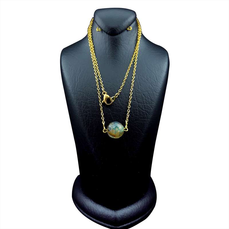 گردنبند دخترانه مدل ماه تولد کد7 گردنبند دخترانه مدل ماه تولد کد7