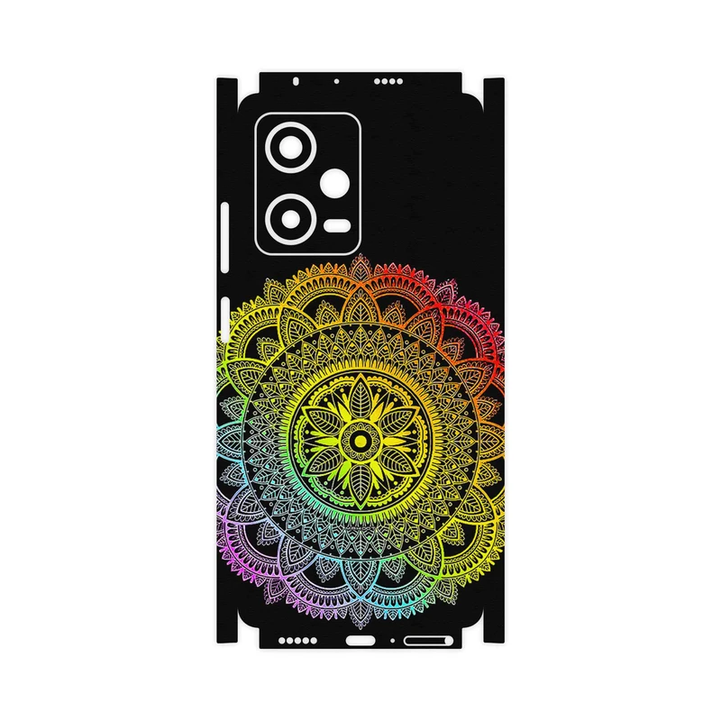 برچسب پوششی ماهوت مدل Mandala Design 4-FullSkin مناسب برای گوشی موبایل شیائومی Redmi Note 12 Pro 5G
