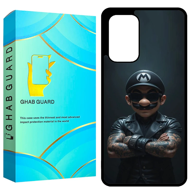 کاور قاب گارد طرح ماریو مدل GCHPA53 مناسب برای گوشی موبایل سامسونگ Galaxy A53 5G