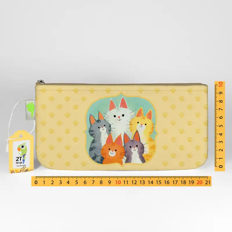 جامدادی طوطی دیزاین طرح گربه مدل MLK-30