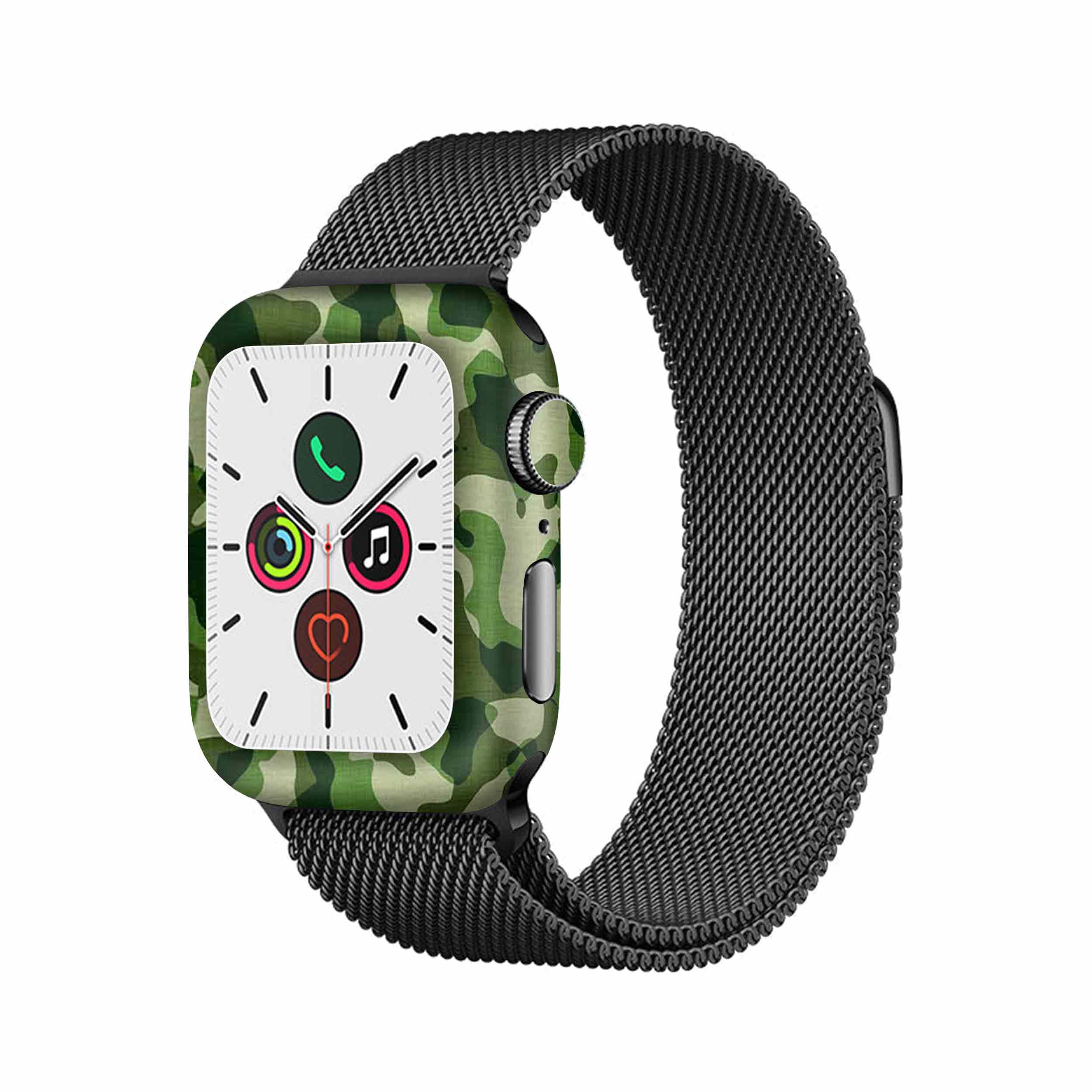 برچسب ماهوت طرح Army-Green-2 مناسب برای اپل واچ Watch 5 40mm