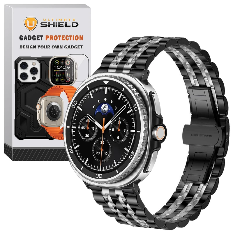 بند آلتیمیت شیلد مدل 7Row BCK NV8 مناسب برای ساعت هوشمند سامسونگ Galaxy Watch 8 44mm