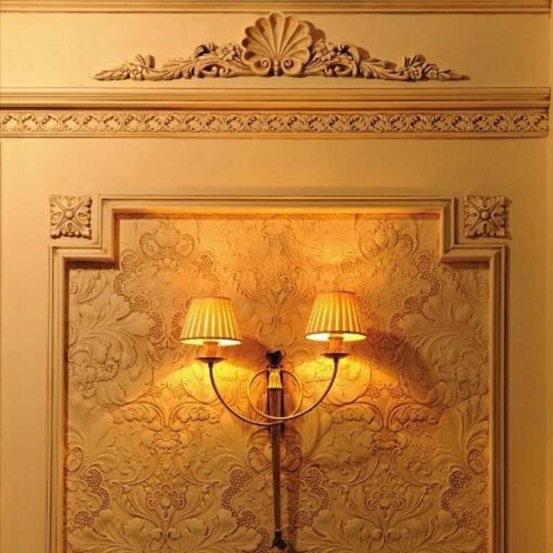 ابزار پیش ساخته مدل گل پی وی سی ممبران 44×16 بسته 2 عددی