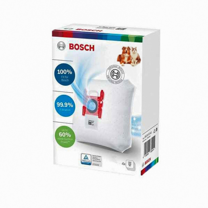 پاکت جاروبرقی مدل G ALL بسته چهارعددی مناسب جاروبرقی بوش تایپ جی