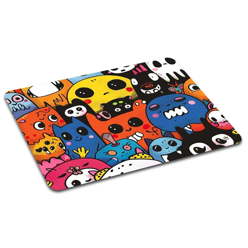 ماوس پد شادیت مدل موجودات خیالی کد012 سایز24*19 سانتیمتر