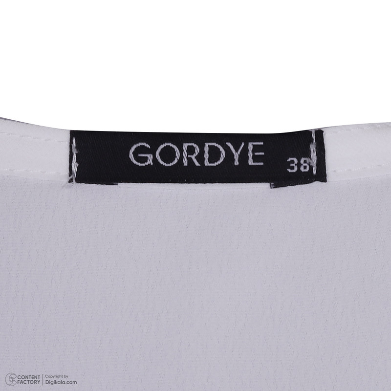 بلوز زنانه گردیه مدل 304403 رنگ سفید