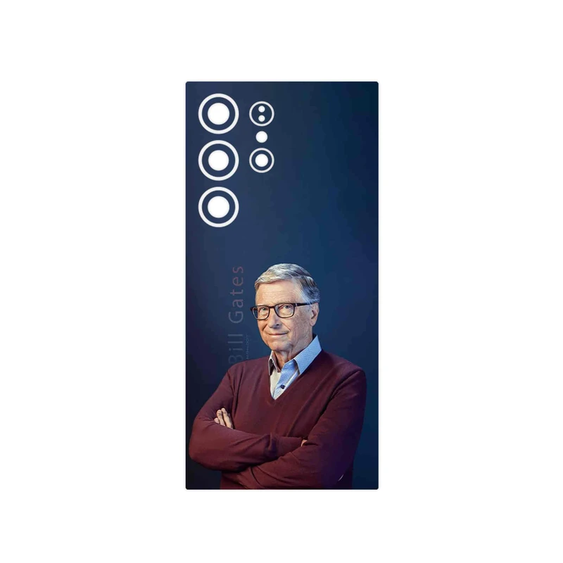 برچسب پوششی ماهوت مدل Bill_Gates مناسب برای گوشی موبایل سامسونگ Galaxy S24 Ultra