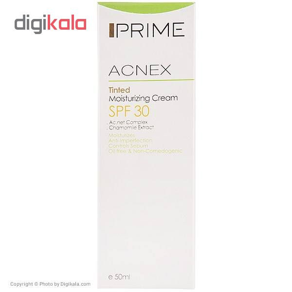 کرم مرطوب کننده رنگی پریم مدل Acnex Tinted SPF 30 حجم 50 میلی لیتر کرم مرطوب کننده رنگی پریم مدل Acnex Tinted SPF 30 حجم 50 میلی لیتر