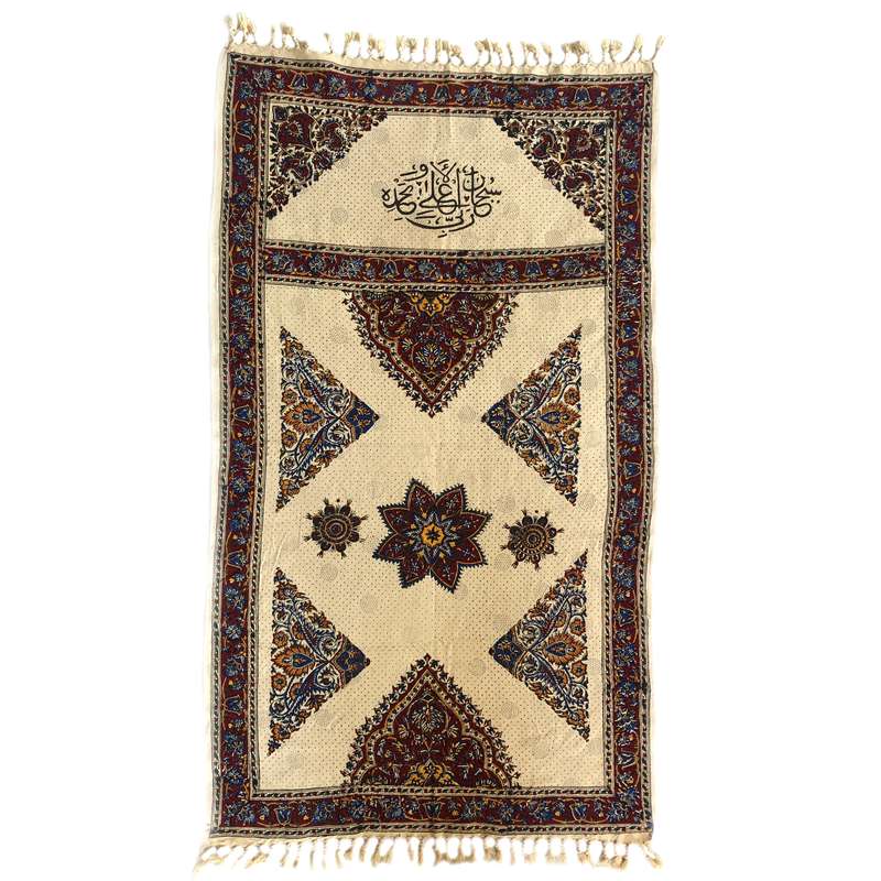 سجاده قلمكار عطريان طرح ترنج كد G451