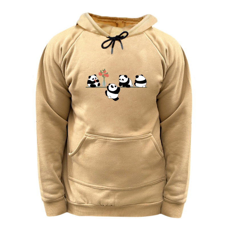 هودی زنانه مدل پاندا های بامزه