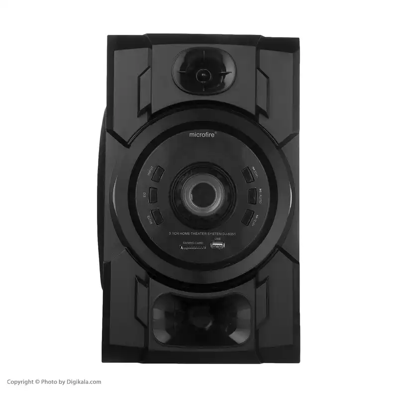 اسپیکر بلوتوثی میکروفایر مدل Metasound DJ-6351
