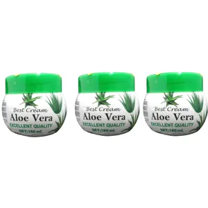 کرم مرطوب کننده مدل Aloe Vera حجم 180 میلی لیتر بسته 3 عددی