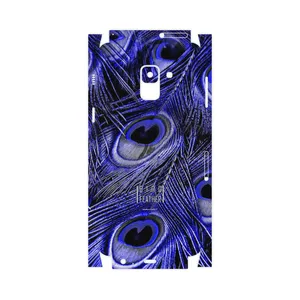 MAHOOT Purple Feather-FullSkin Cover Sticker for Samsung Galaxy A8 2018