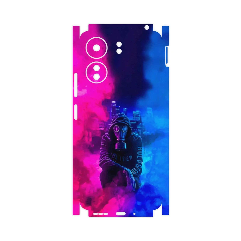 برچسب پوششی ماهوت مدل Smoke Rainbow Digital Art 2-FullSkin مناسب برای گوشی موبایل شیائومی Redmi 13C