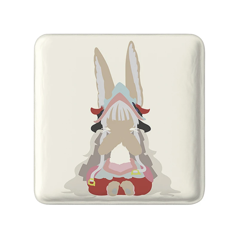 مگنت خندالو طرح ناناچی انیمه ساخته شده در پرتگاه Made in Abyss  مدل مربعی کد 22127