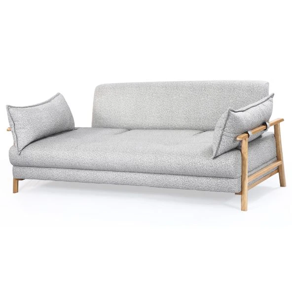 عکس شماره 2 : مبل تختخواب شو سه نفره گروه صنعتی آراز مدل مینیمال