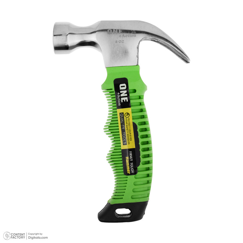 چکش میخ کش وان اکشن پلاس مدل 001 وزن 335 گرم