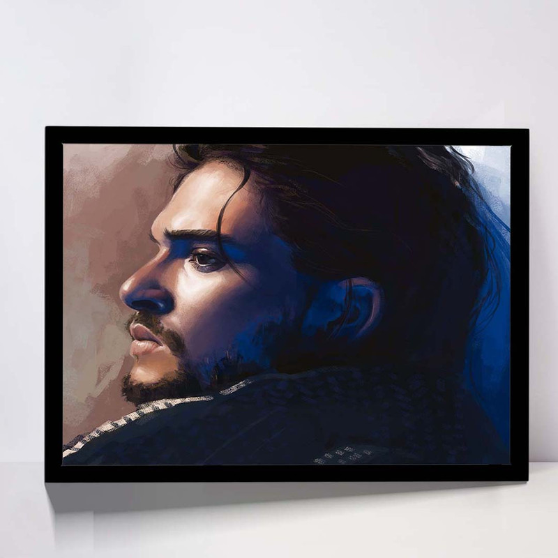 تابلو مدل jon snow کد F-13035